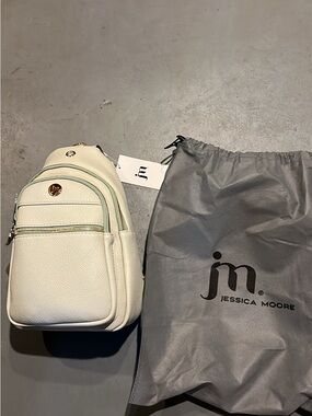 Jessica Moore Mint Green Mini Backpack Sling Bag